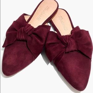 Madewell Remi Mule, size 9. Maroon.